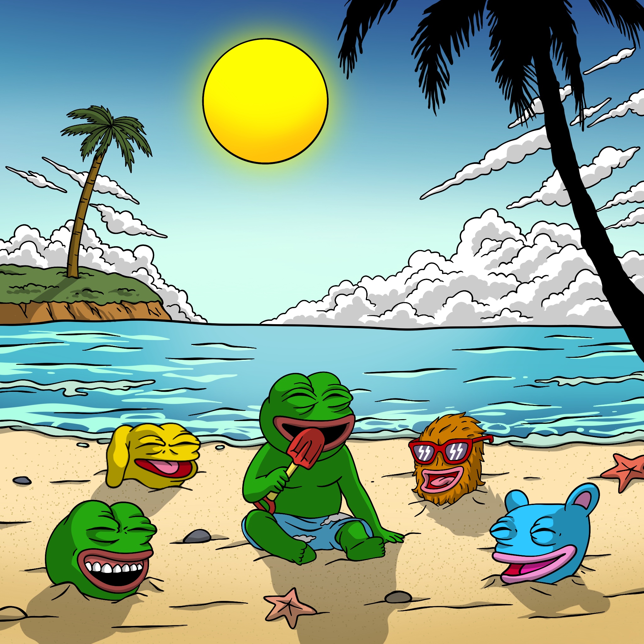 Beach Baby Pepe